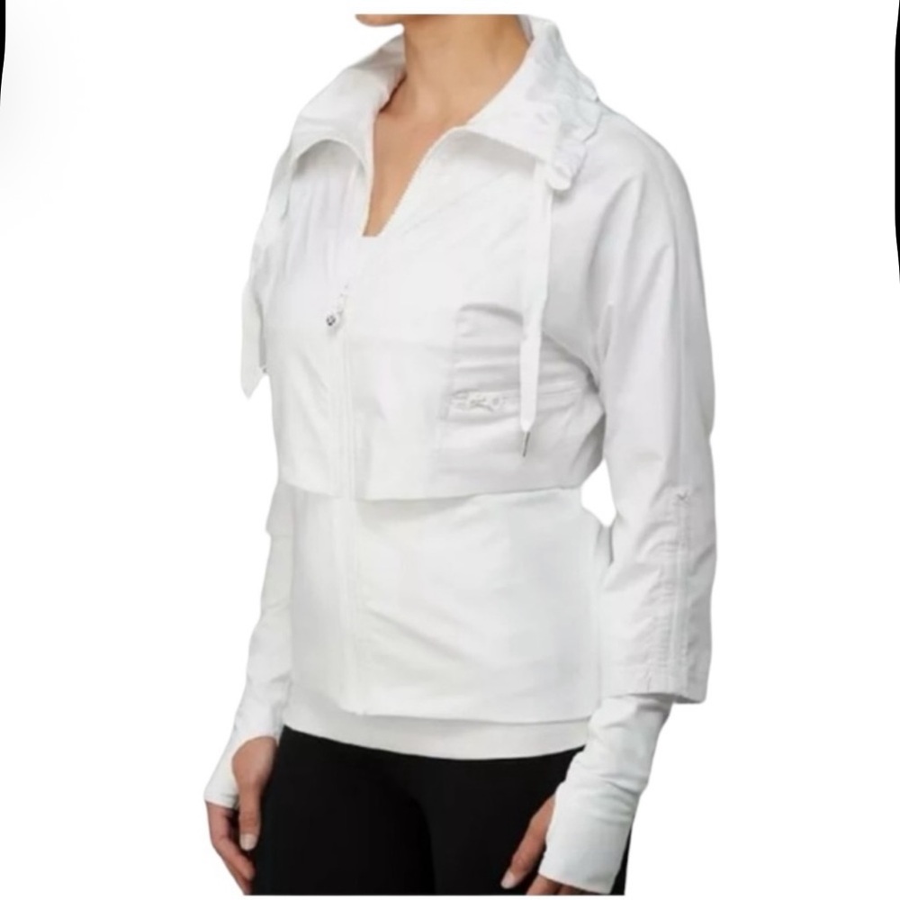 Lululemon WindBreaker White Jacket